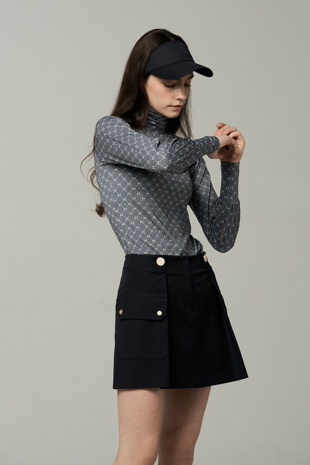 OUTPOCKET TUCK SKIRT