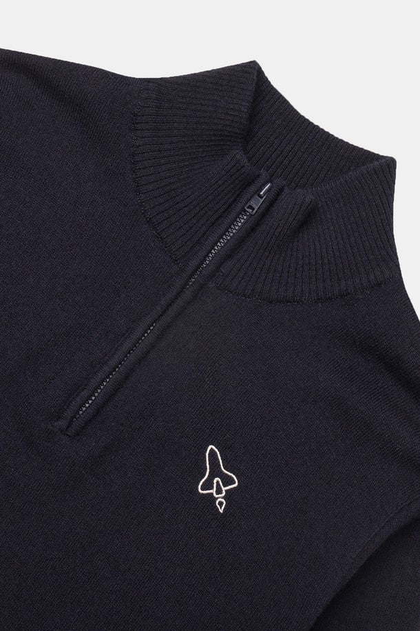 Spaceship Knit Half zip Men
