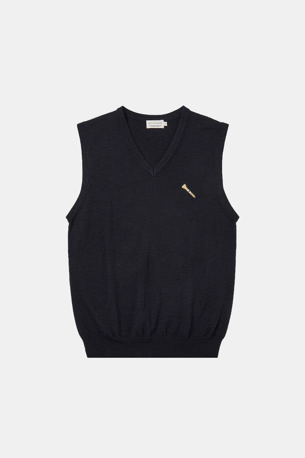 Tee Logo Knit Vest Men