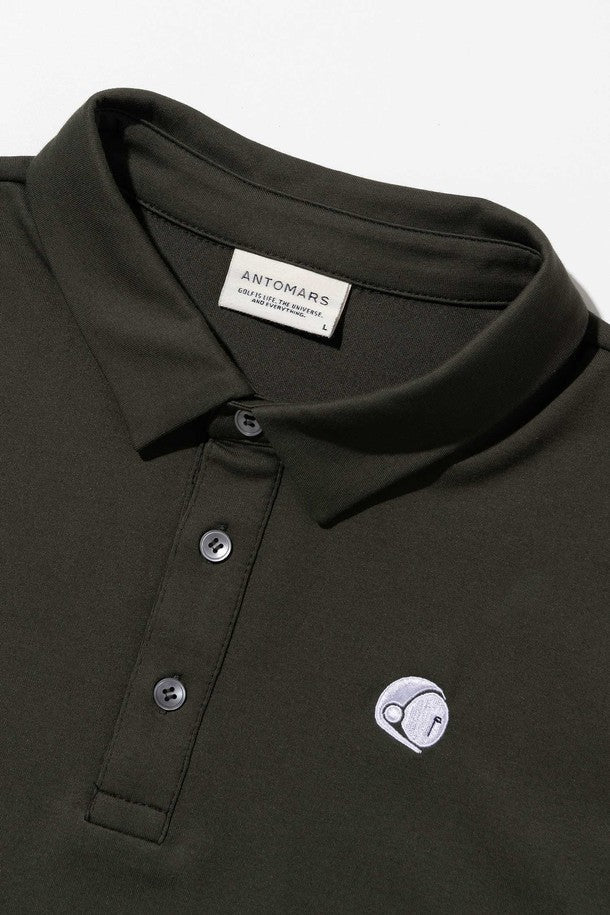 Silver Helmet Logo Polo Men