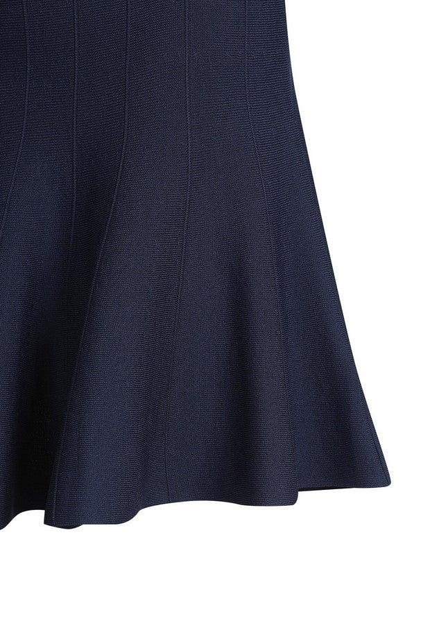 [LUCKY des SPORTS] Knit Flare Mini Skirt
