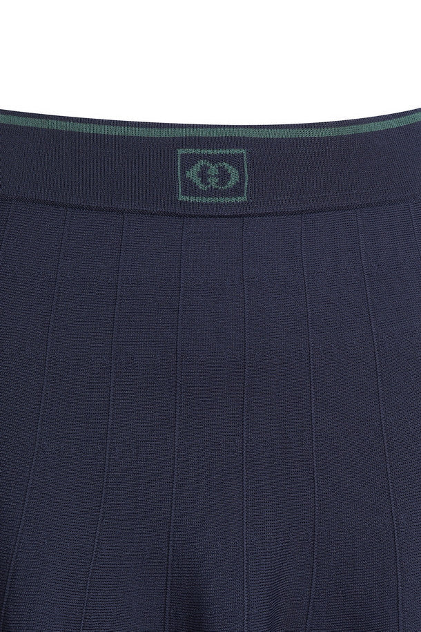 [LUCKY des SPORTS] Knit Flare Mini Skirt