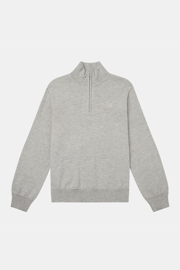 Spaceship Knit Half zip Men