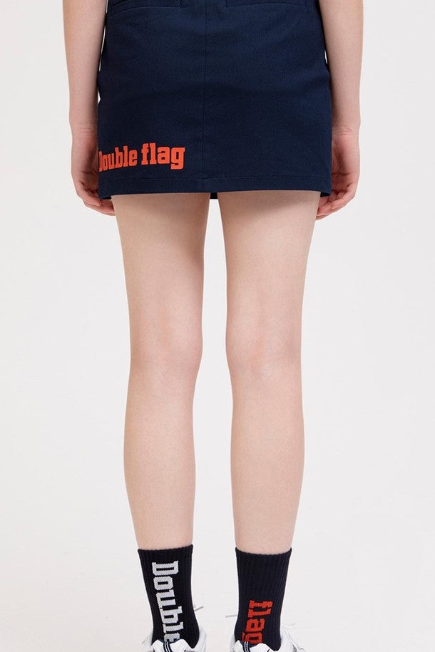DF Navy Basic LOGO MiniSkirt (DWSK2B311N3)