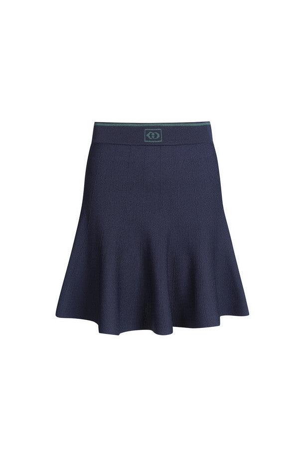 [LUCKY des SPORTS] Knit Flare Mini Skirt