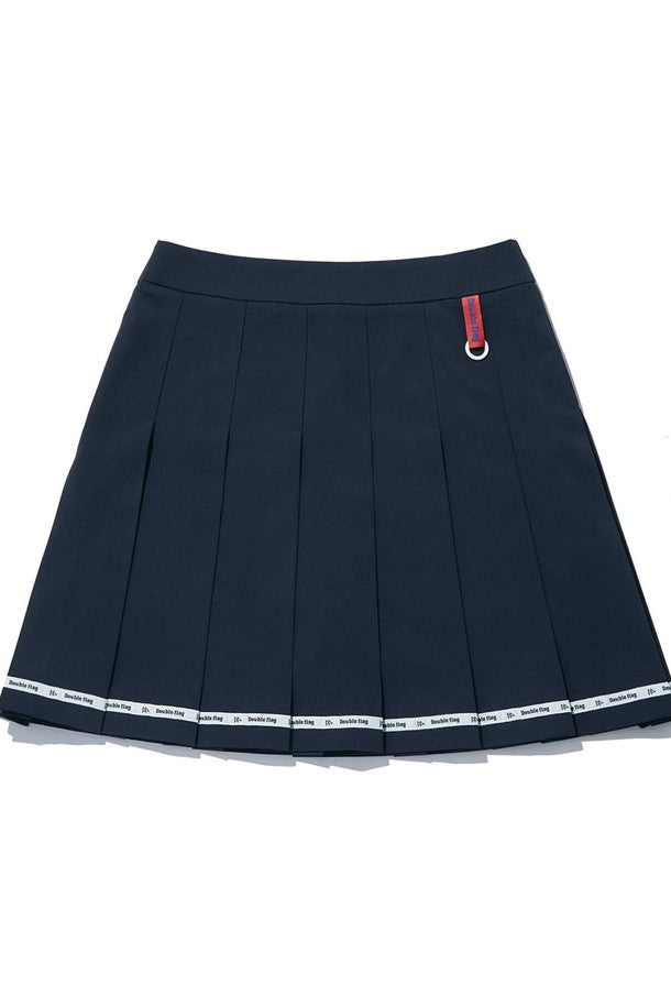 DF Navy LinedMixed Cotton MiniSkirt (DWSK2B411N3)