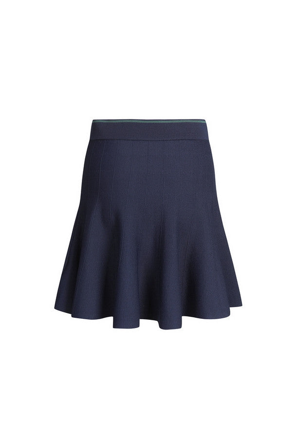 [LUCKY des SPORTS] Knit Flare Mini Skirt